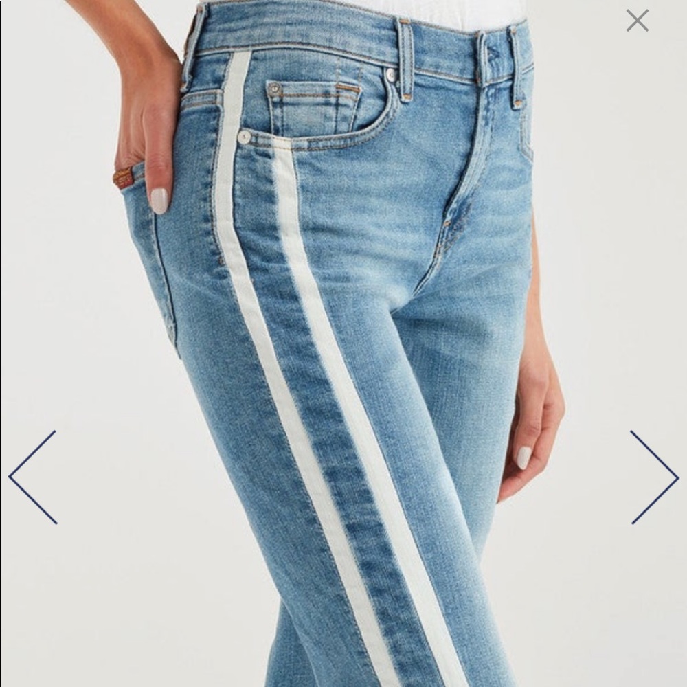 7 All For Mankind Skinny Ankle Jeans